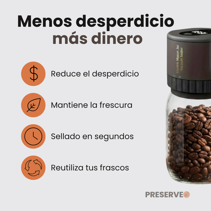 Preserveo™ Sellador Al Vacío Para Frascos